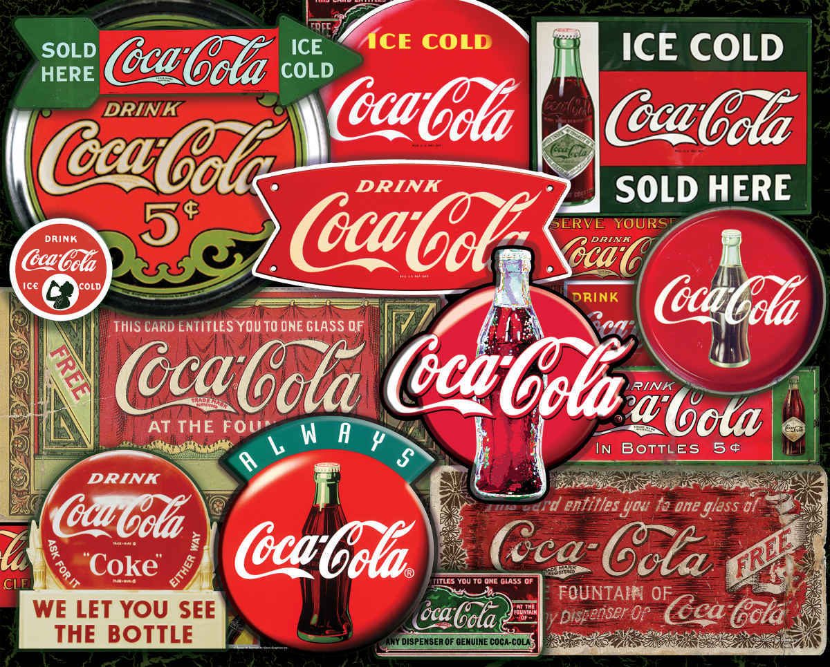 CC-Classic Signs - 1000pc Jigsaw Puzzle By Springbok