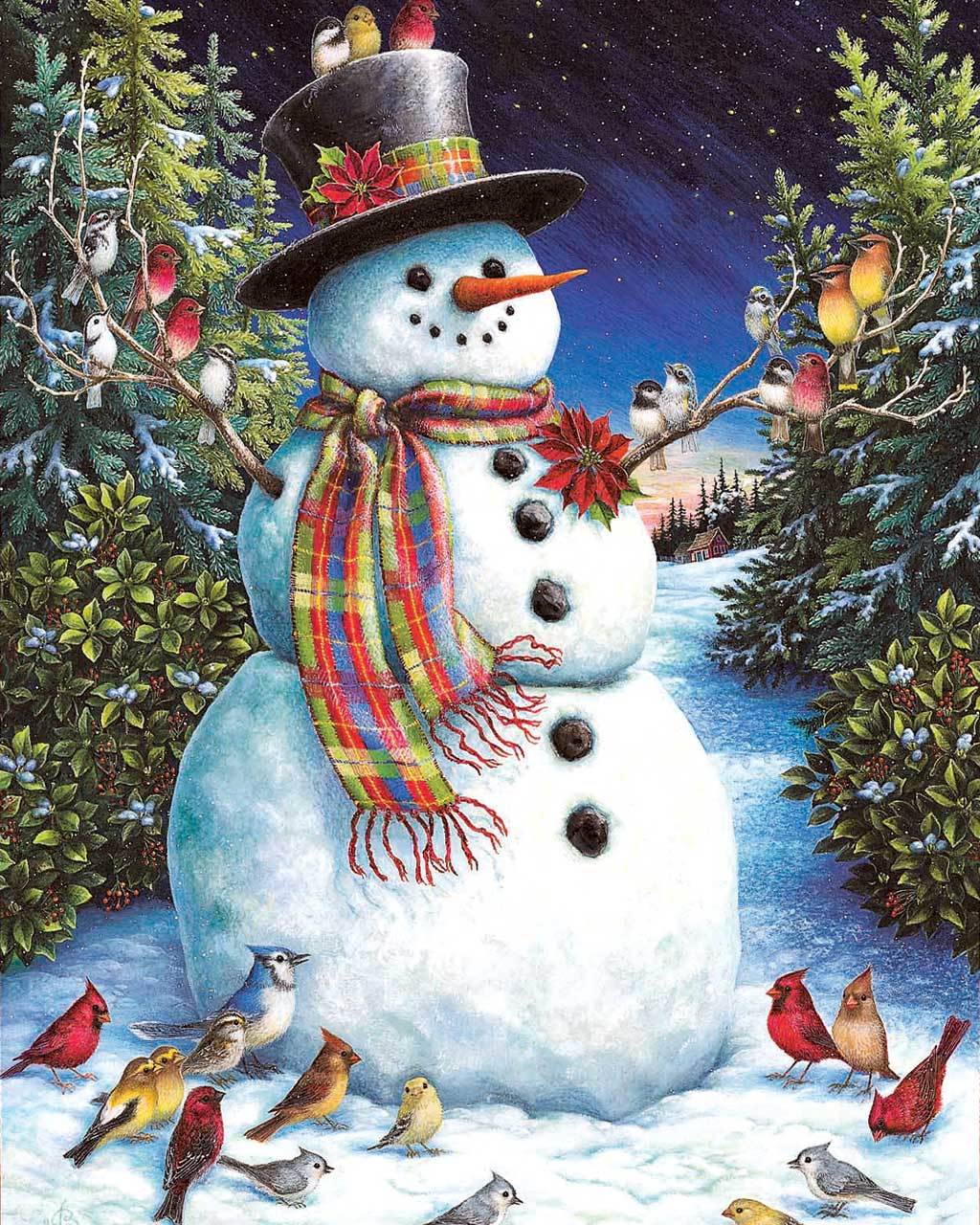 Feathered Friends - 1000pc Jigsaw Puzzle by Springbok