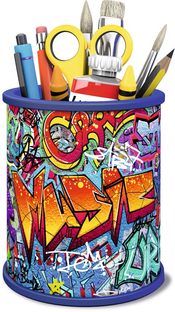 Pencil Holder - 54pc 3D Jigsaw Puzzle By Ravensburger  			  					NEW