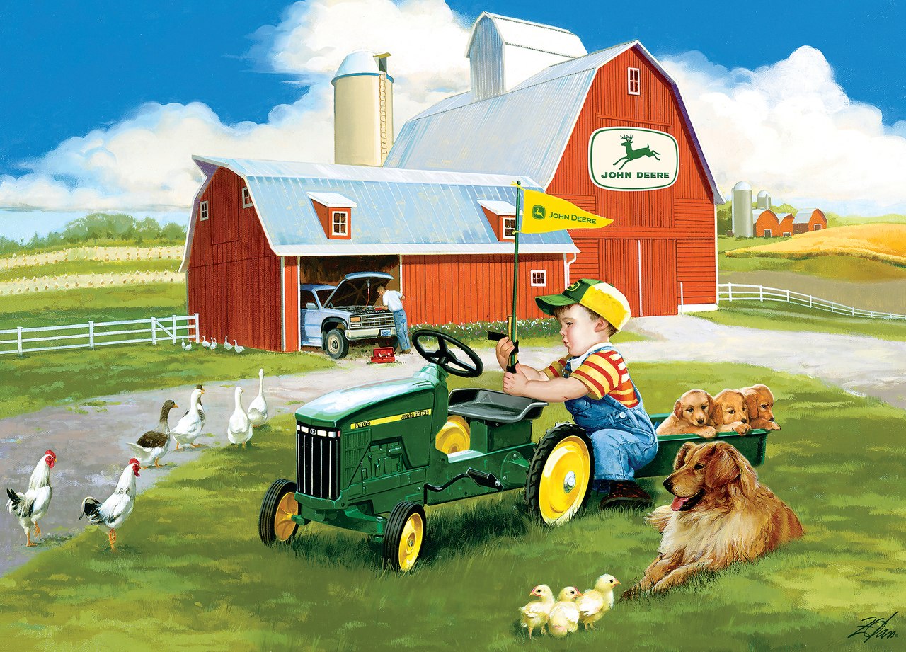 Little Handyman - 1000pc Jigsaw Puzzle by Masterpieces