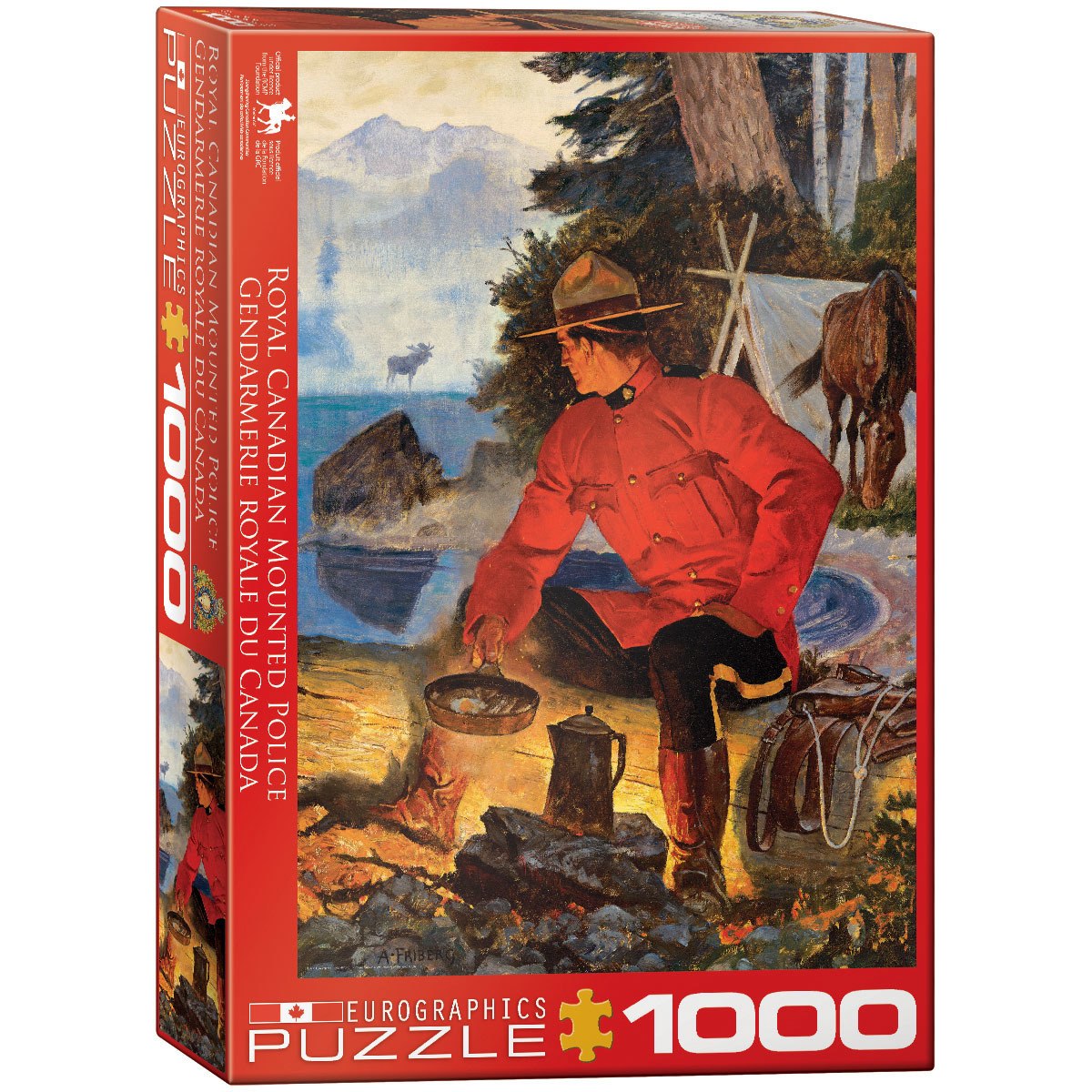 Morning Campfire - 1000pc Jigsaw Puzzle by Eurographics  			  					NEW - image 3
