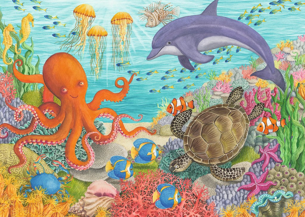 Ocean Friends - 35pc Jigsaw Puzzle by Ravensburger