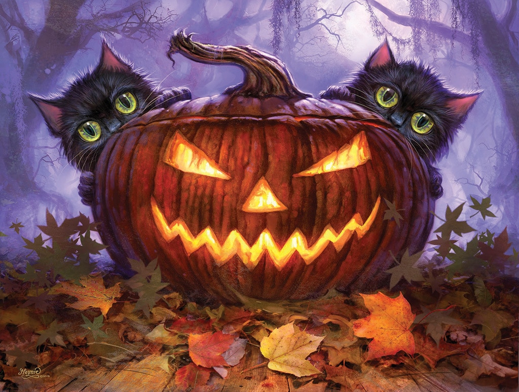 Scaredy Cat - 300pc Large Format Jigsaw Puzzle by SunsOut