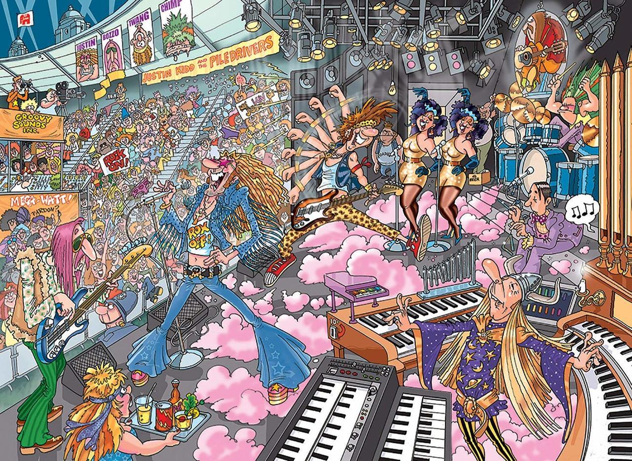 WASGIJ: Destiny 16, Old Time Rockers! - 1000pc Jigsaw Puzzle By Jumbo  			  					NEW