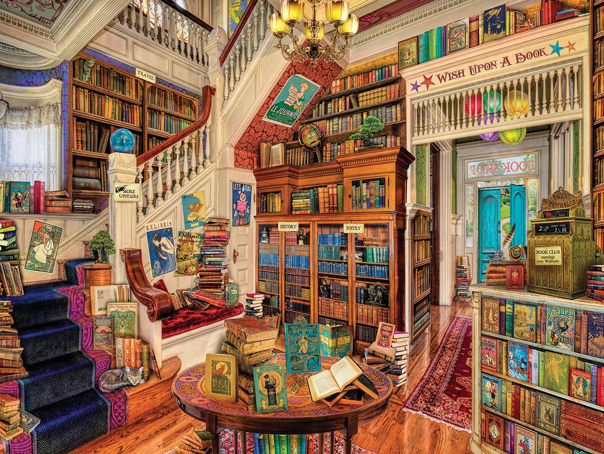 Book Heaven - 300pc EZ Grip Jigsaw Puzzle By White Mountain