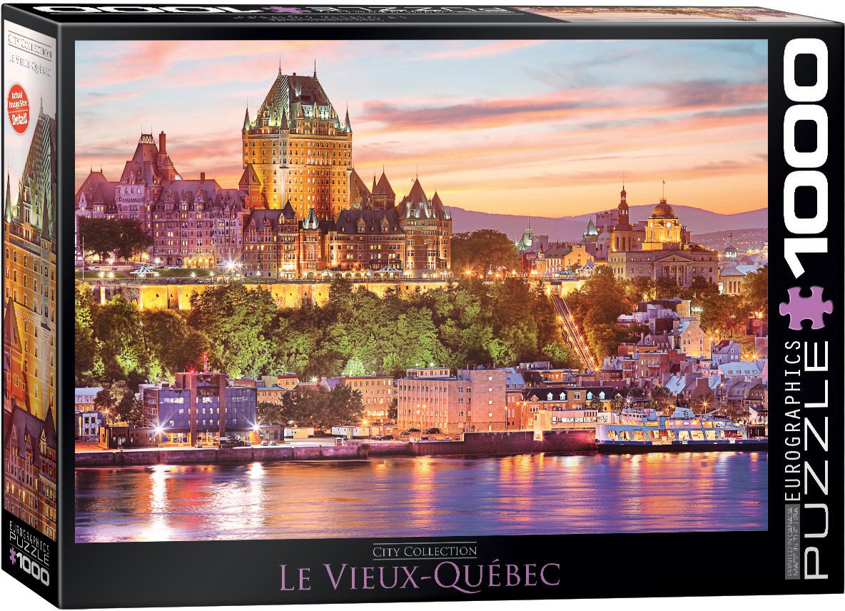 Le Vieux-Quebec  - 1000pc Jigsaw Puzzle by EuroGraphics
