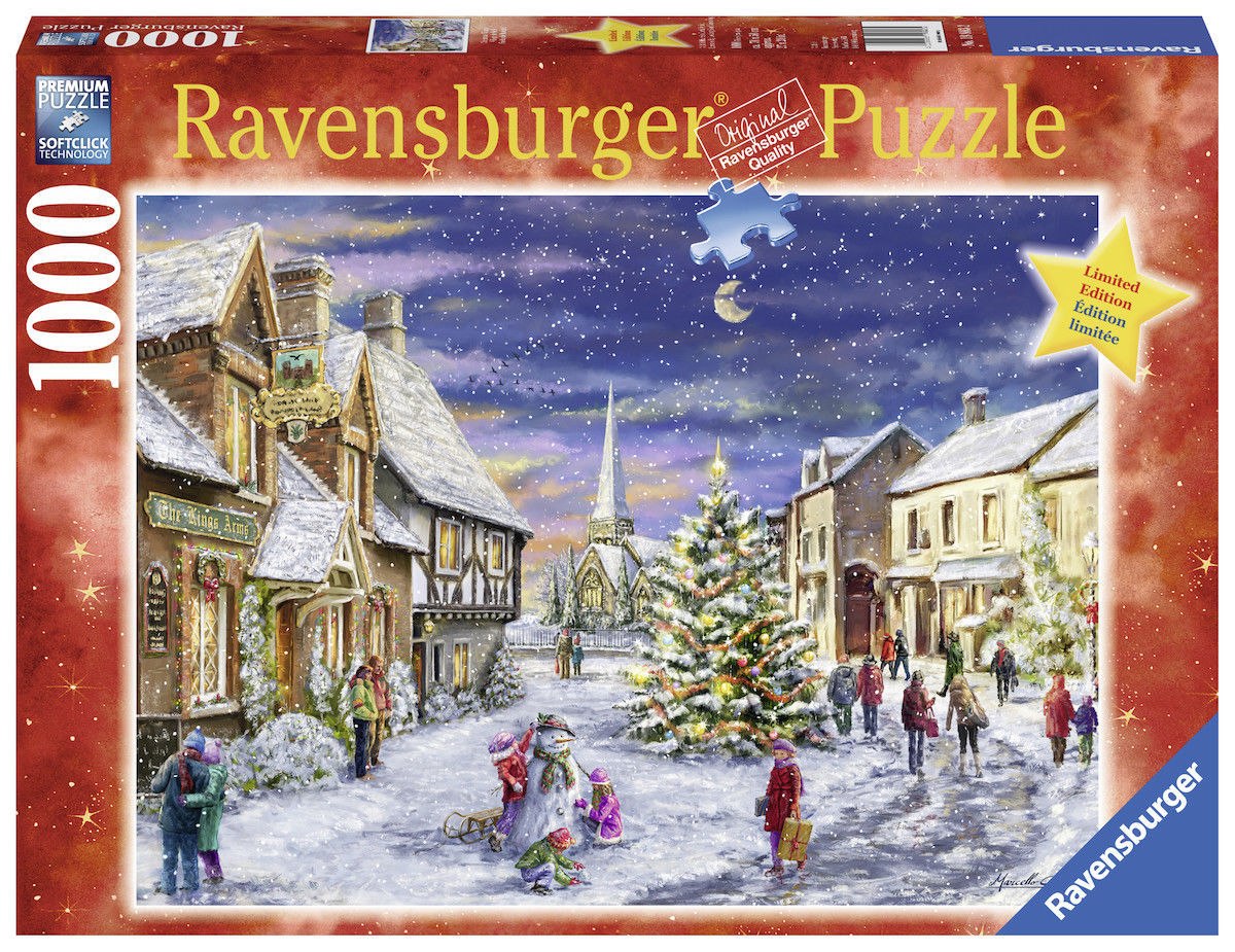 Christmas Village - 1000pc Jigsaw Puzzle By Ravensburger  			  					NEW