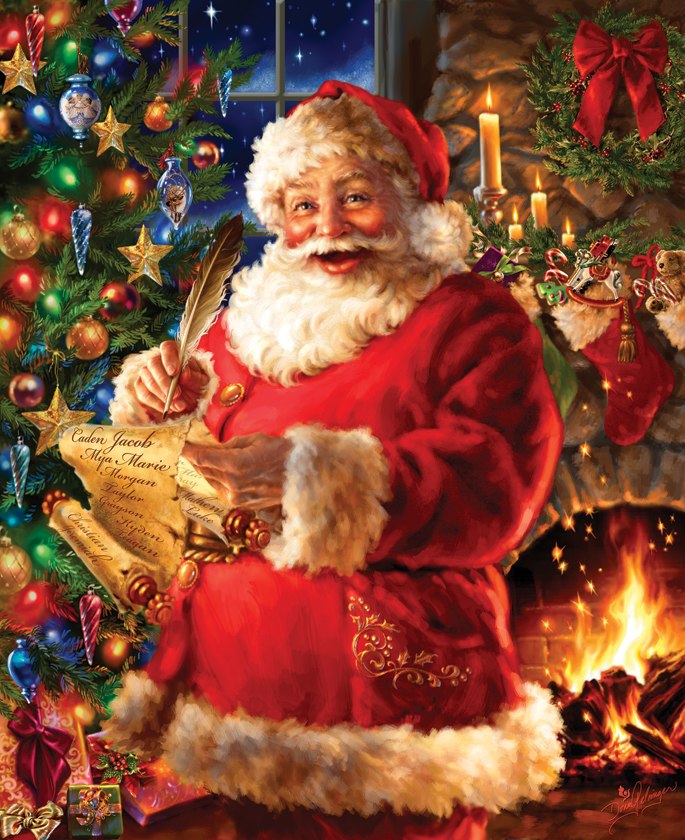 Checking it Twice - 1500pc Jigsaw Puzzle By Sunsout