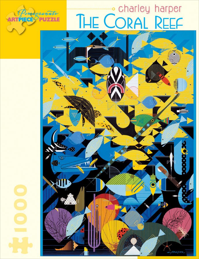 The Coral Reef - 1000pc Jigsaw Puzzle by Pomegranate
