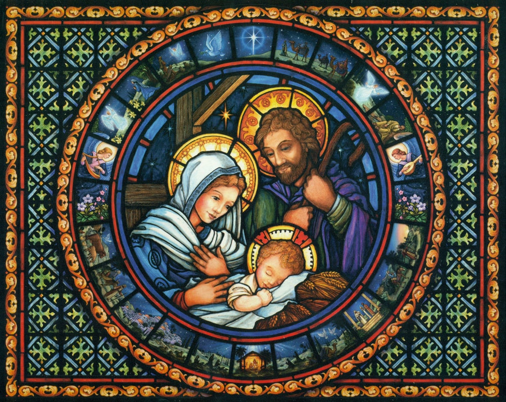 Holy Family - 1000pc Jigsaw Puzzle By Vermont Christmas Company