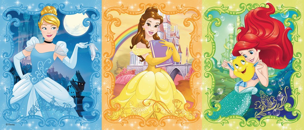 Beautiful Disney Princesses - 200pc Panorama by Ravensburger
