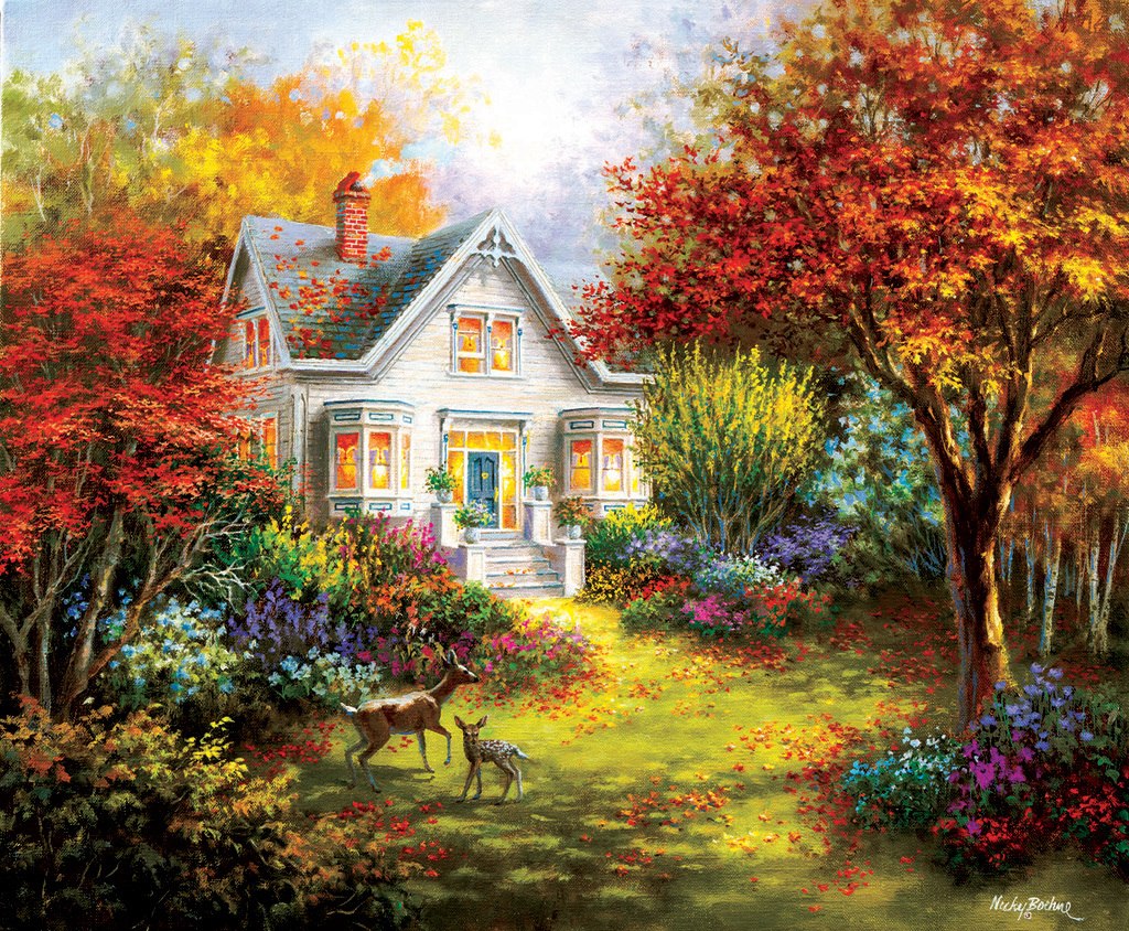 Autumn Overtures - 1000pc Jigsaw Puzzle by SunsOut
