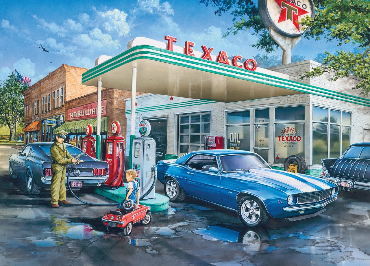 Childhood Dreams: Pop’s Quick Stop - 1000pc Jigsaw Puzzle By Masterpieces  			  					NEW