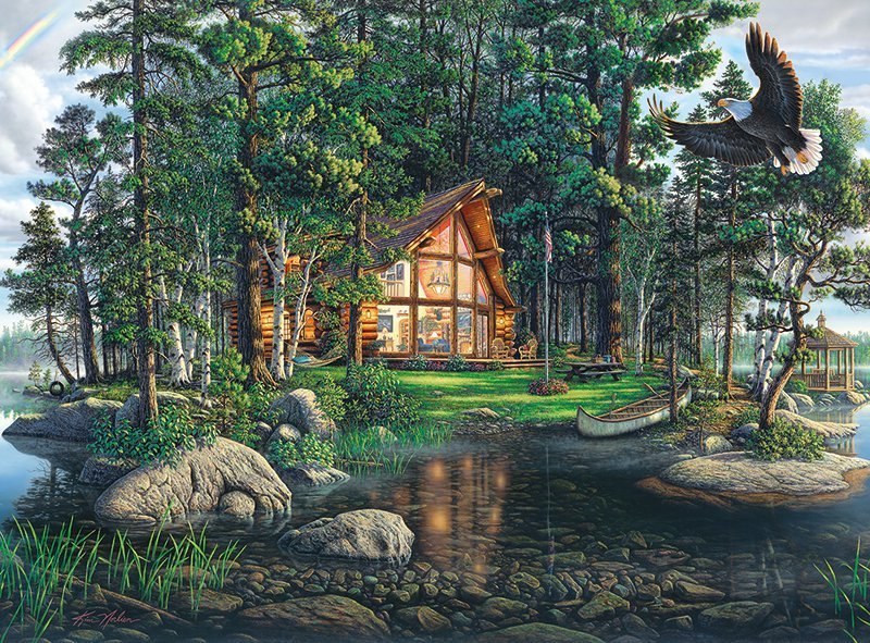Freedom's Promise - 1000pc Jigsaw Puzzle by Buffalo Games