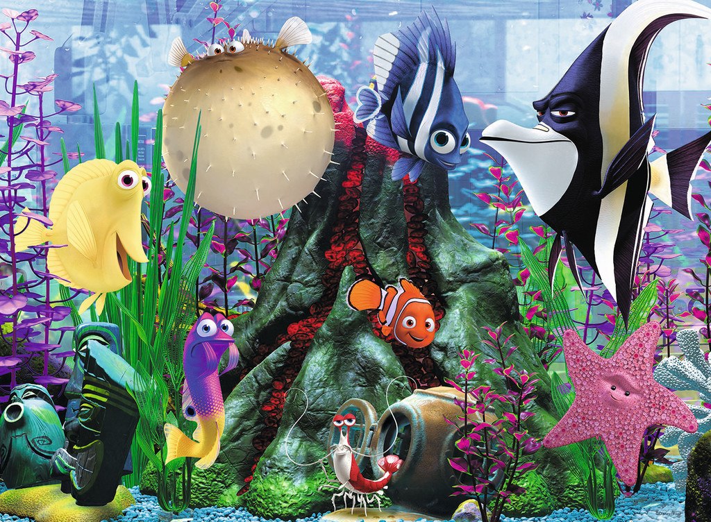 Pixar: Finding Nemo: Hanging Around - 100pc XXL by Ravensburger
