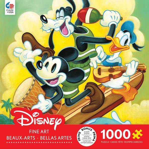 Disney: Surf Trio - 1000pc Jigsaw Puzzle by Ceaco  			  					NEW - image 1