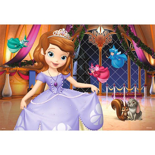 Sofia the First: Princess Sofia - 2 x 12pc Jigsaw Puzzle by Ravensburger