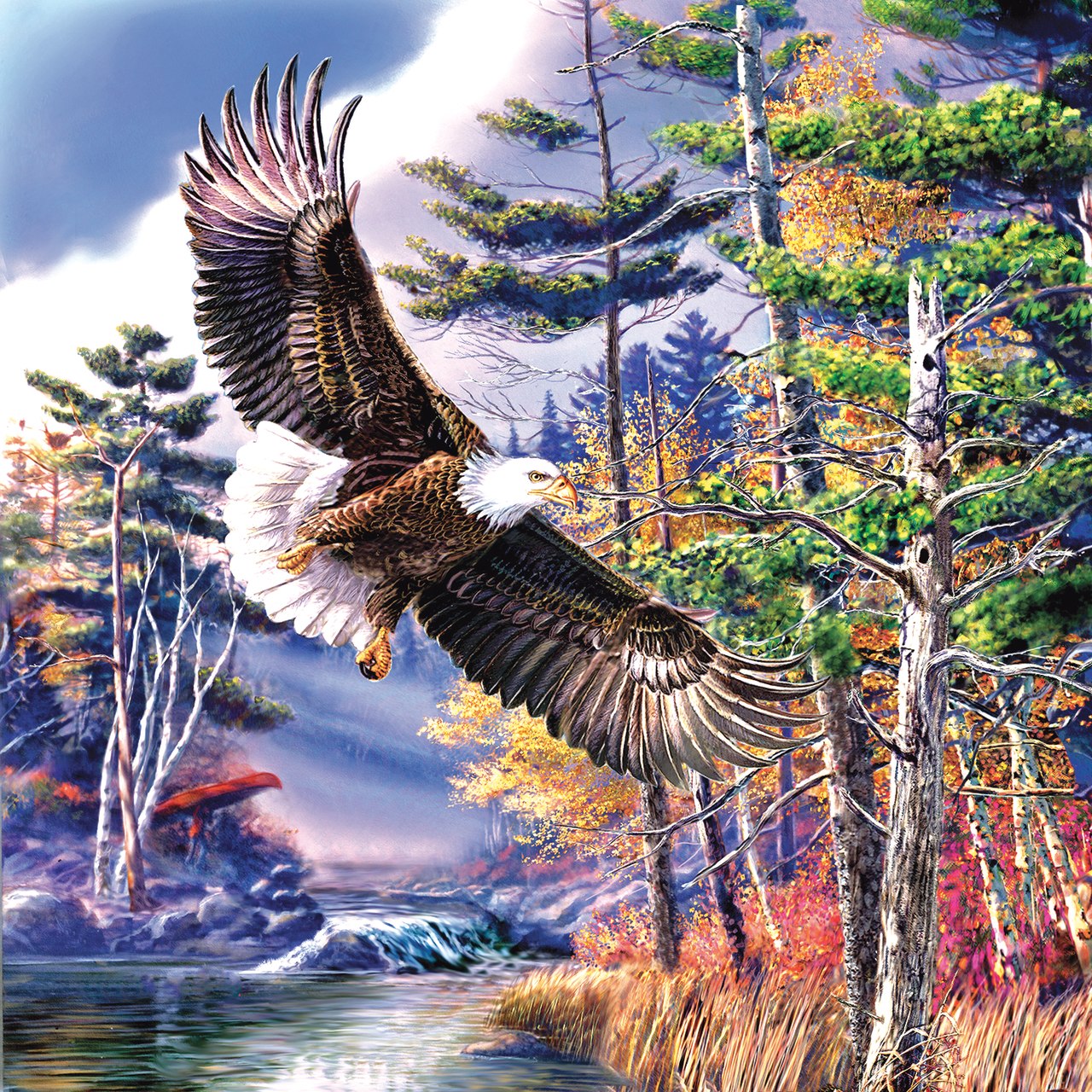 Boundary Water - 500pc Jigsaw Puzzle By Sunsout  			  					NEW