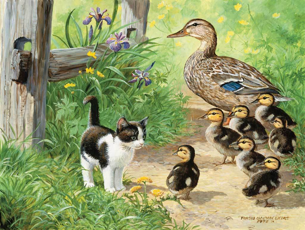 Duck Inspector - 500pc Spring Jigsaw Puzzle by Sunsout
