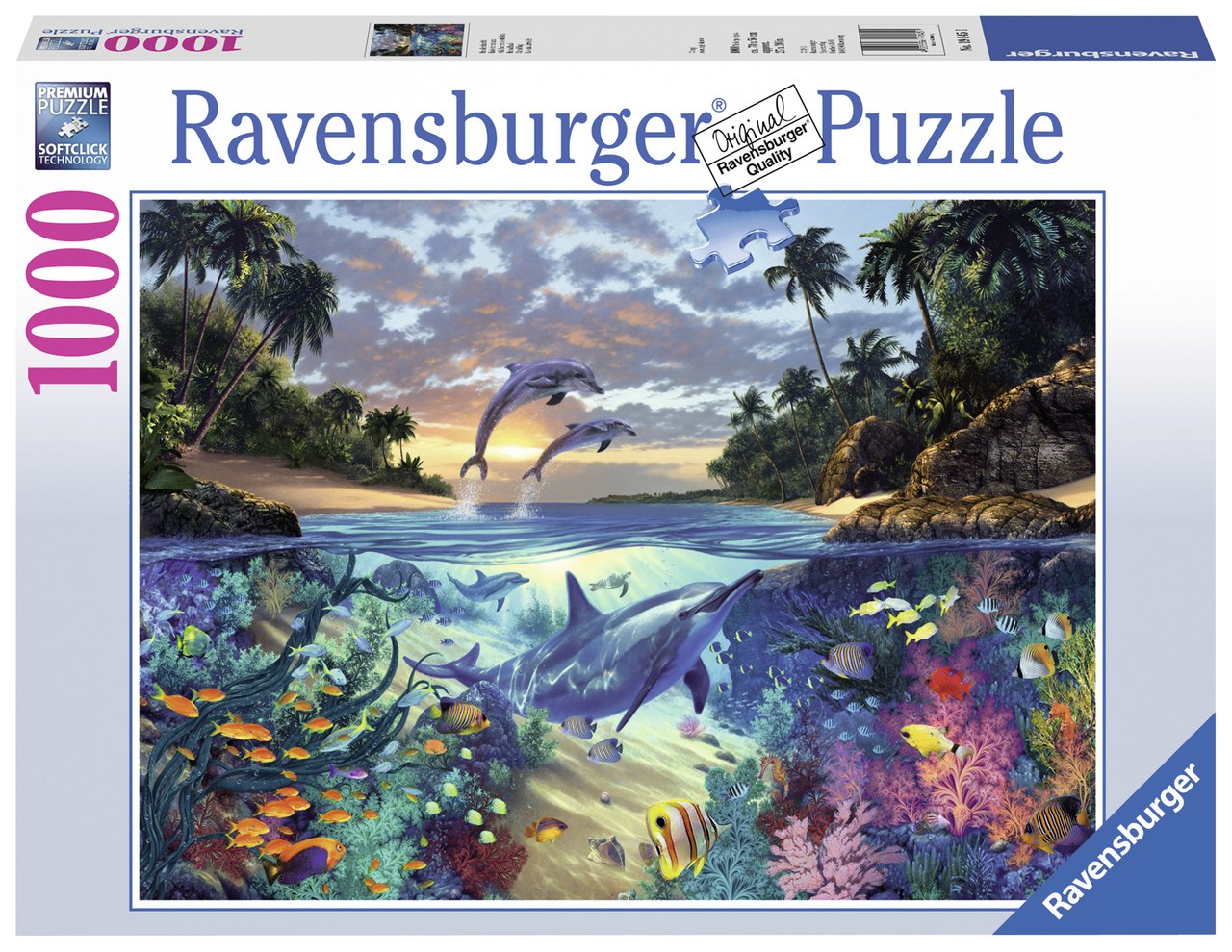 Coral Bay - 1000pc Jigsaw Puzzle By Ravensburger  			  					NEW - image 1