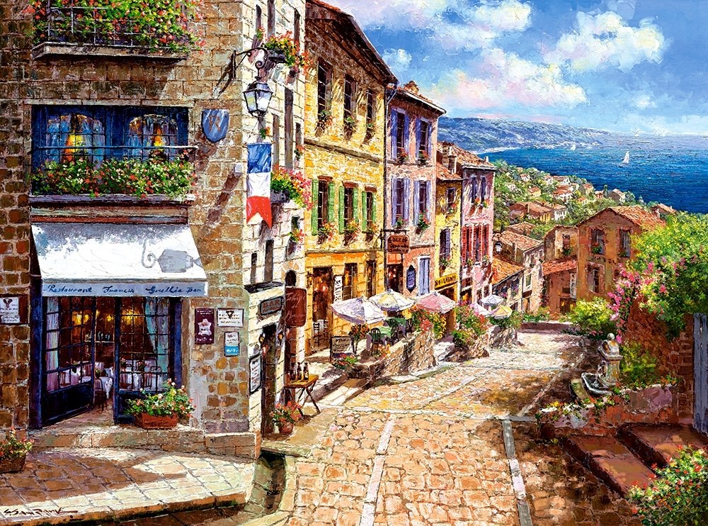 Afternoon in Nice - 3000pc Jigsaw Puzzle By Castorland  			  					NEW