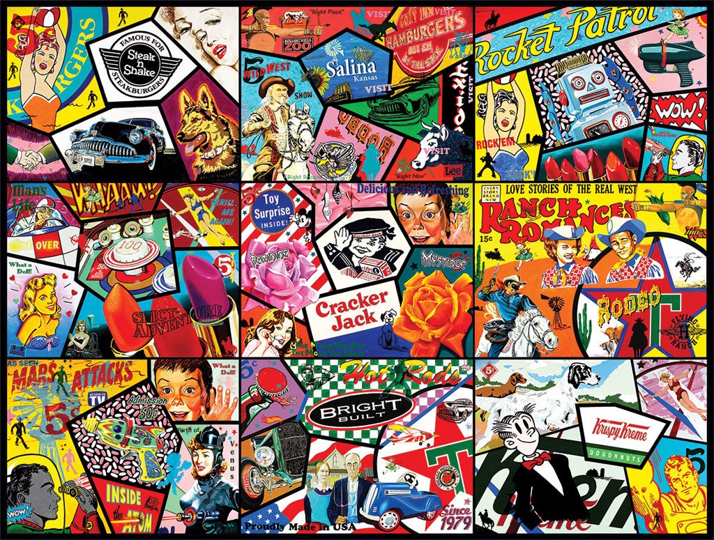 Pop Art - 1000pc Jigsaw Puzzle By White Mountain