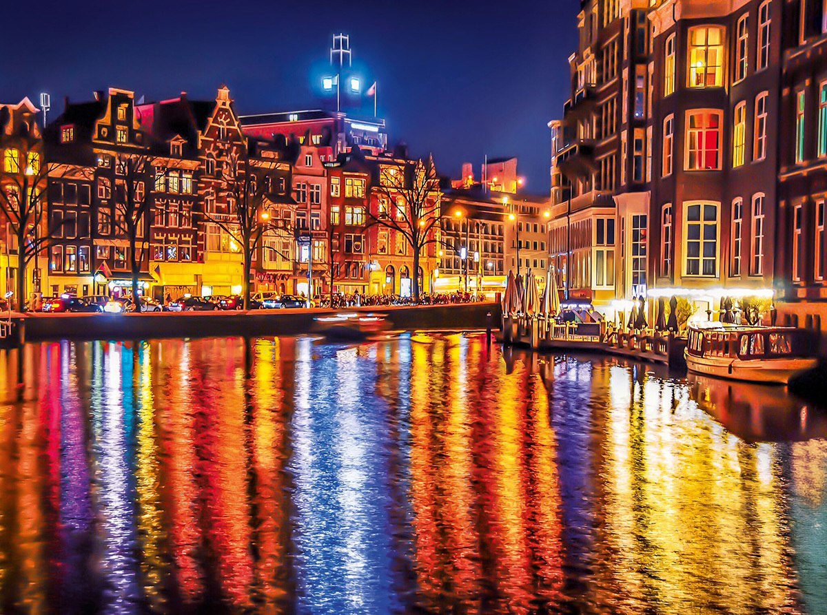 Amsterdam - 500pc Jigsaw Puzzle by Clementoni