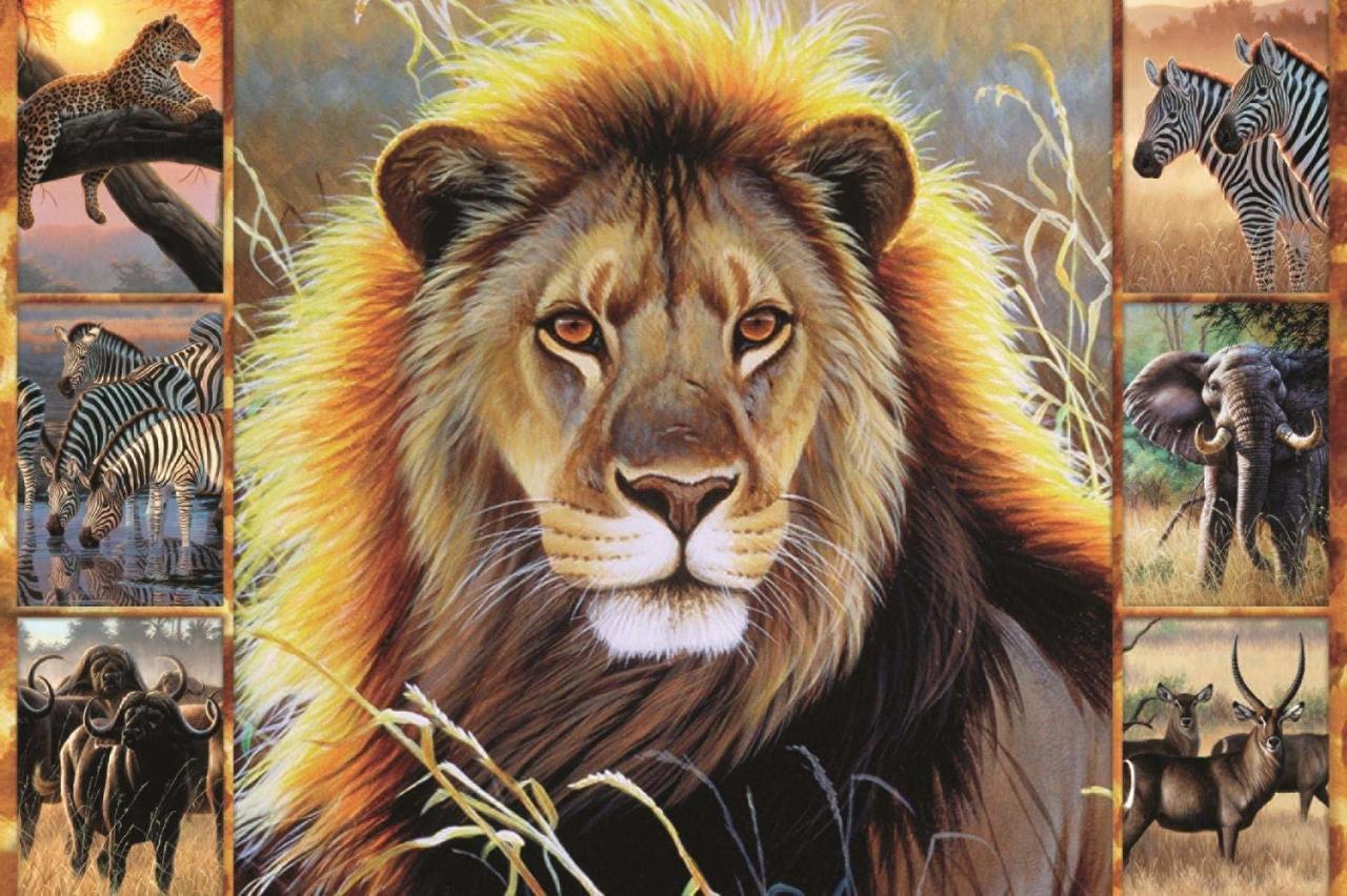 African Beauty - 1500pc Jigsaw Puzzle By Jumbo  			  					NEW