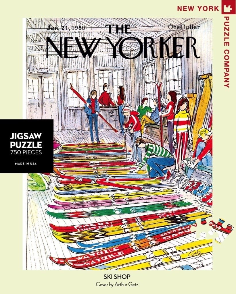 Ski Shop - 750pc Jigsaw Puzzle by New York Puzzle Company  			  					NEW - image 1