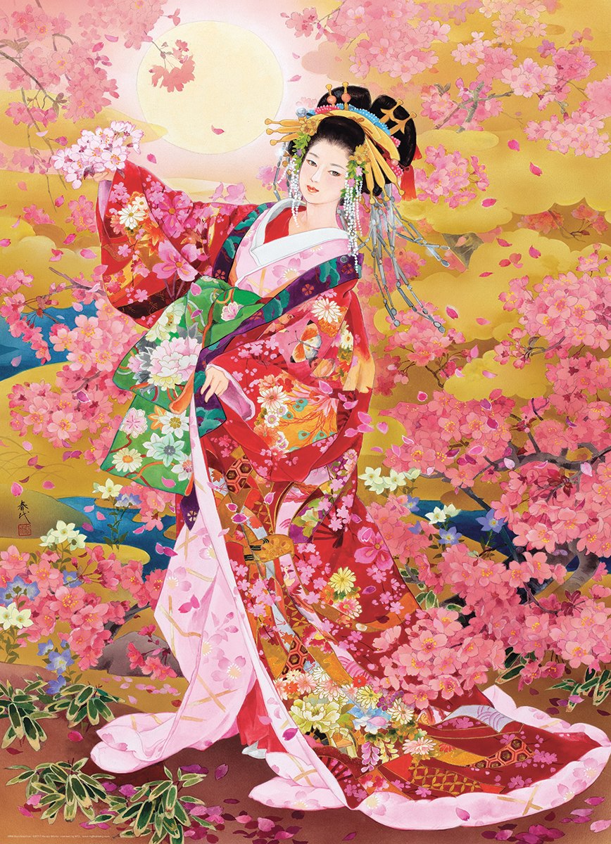 Syungetsu by Haruyo Morita - 1000pc Jigsaw Puzzle by Eurographics