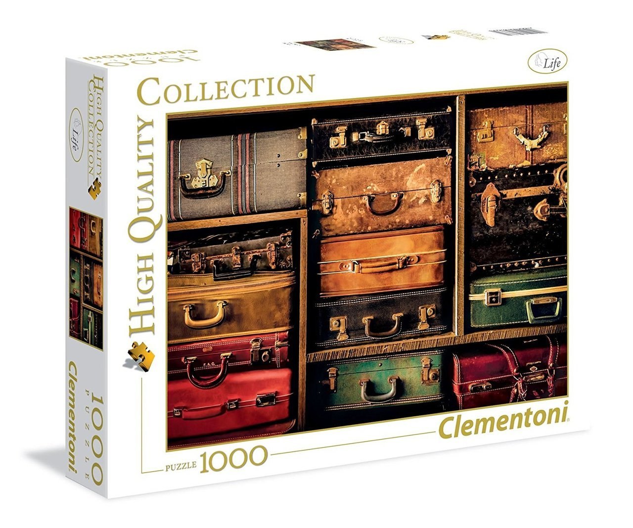 Travel - 1000pc Jigsaw Puzzle by Clementoni  			  					NEW - image 1