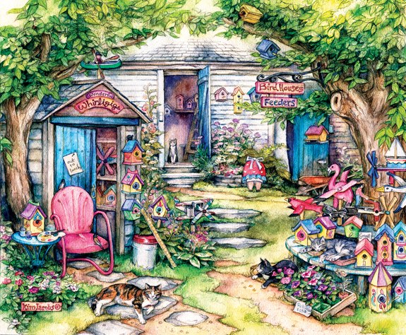 Wonderful Whirligigs - 300pc Jigsaw Puzzle By Sunsout  			  					NEW