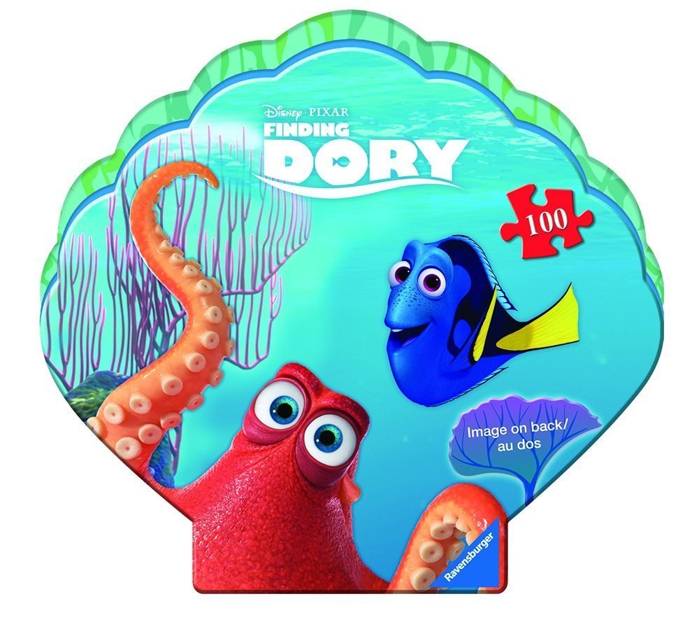 Finding Dory - 100pc Jigsaw Puzzle in Clam Shaped Box By Ravensburger