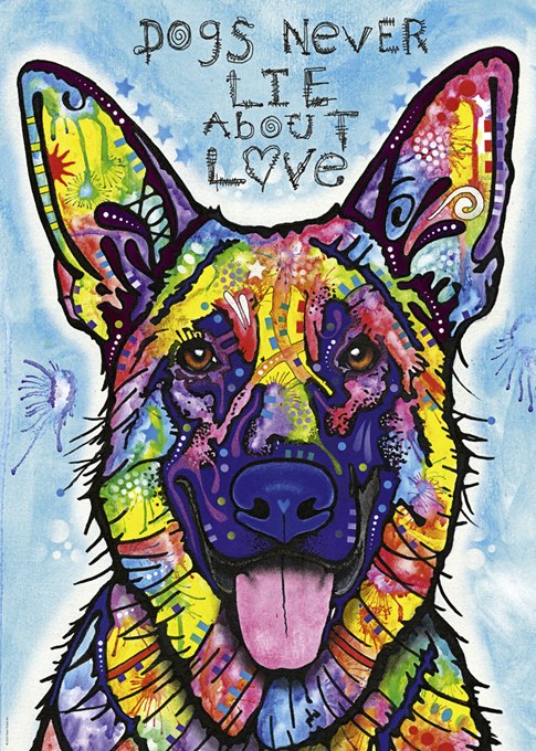Dogs Never Lie - 1000pc Jigsaw Puzzle By Heye  			  					NEW