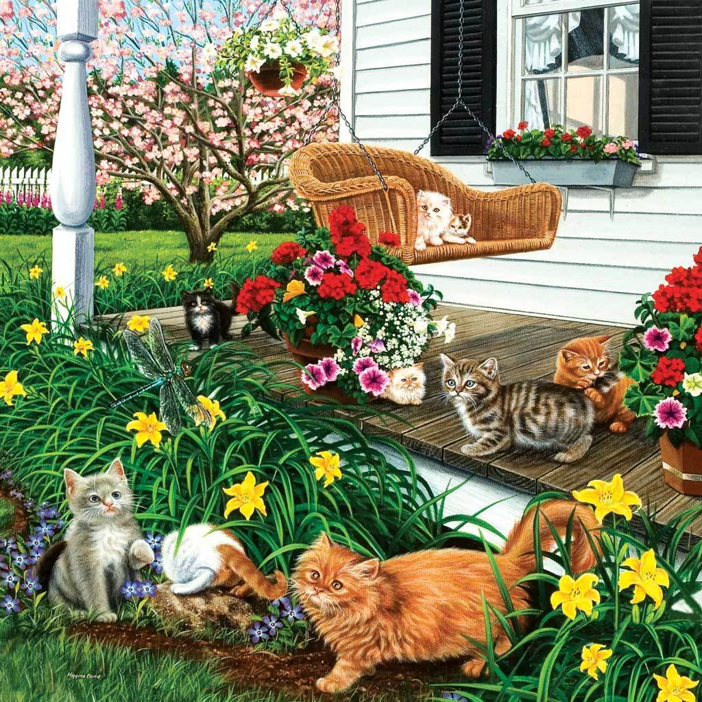 In the Swing of It - 500pc Jigsaw Puzzle by Sunsout