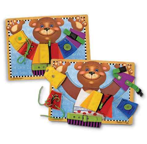 Basic Skills Board - 6pc Jigsaw Puzzle by Melissa & Doug