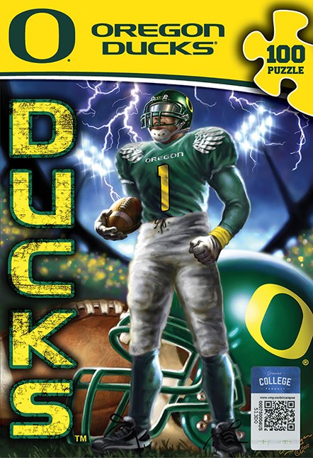 NCAA: Oregon 100PC Puzzle - 100pc Jigsaw Puzzle By Masterpieces