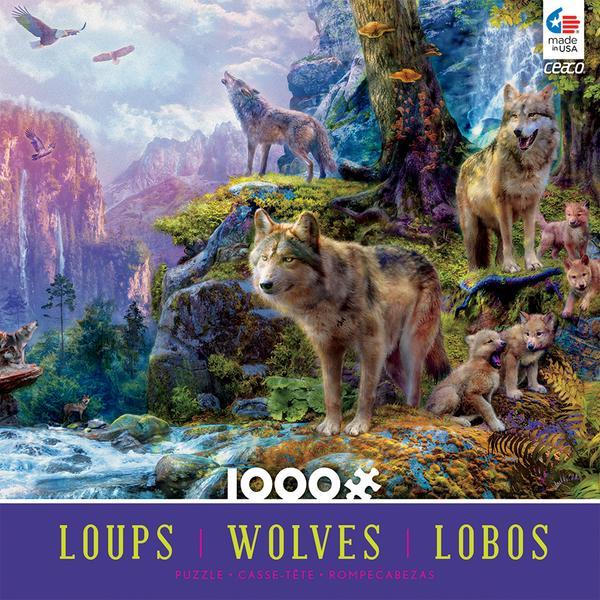 Wolves: Wolves of National Park - 1000pc Jigsaw Puzzle by Ceaco  			  					NEW - image 1