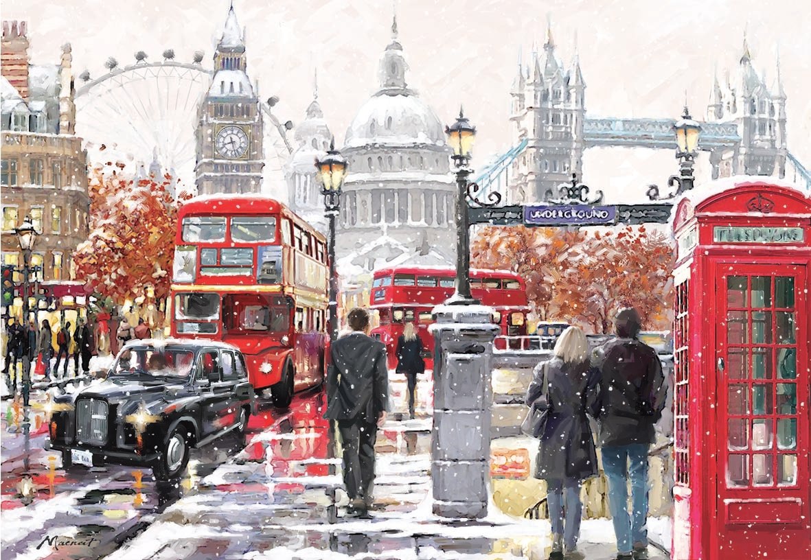 London - 2000pc Jigsaw Puzzle by Anatolian