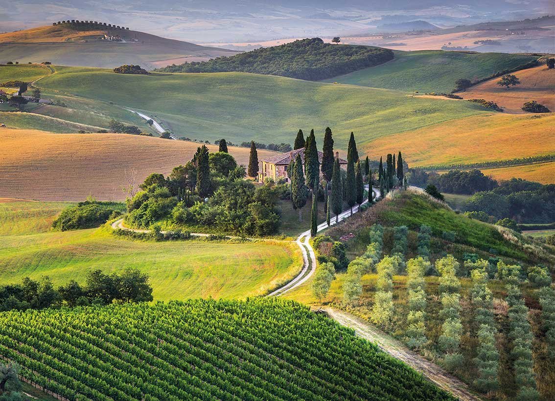 Tuscany - 1000pc Jigsaw Puzzle by Clementoni  			  					NEW