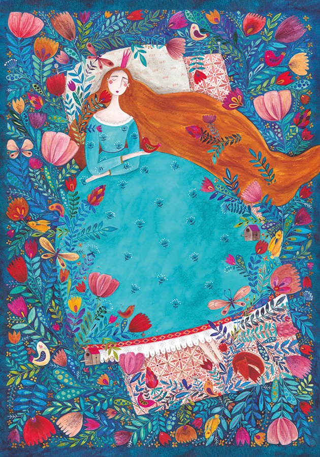Andrea: Sleeping Beauty - 1000pc Jigsaw Puzzle by D-Toys