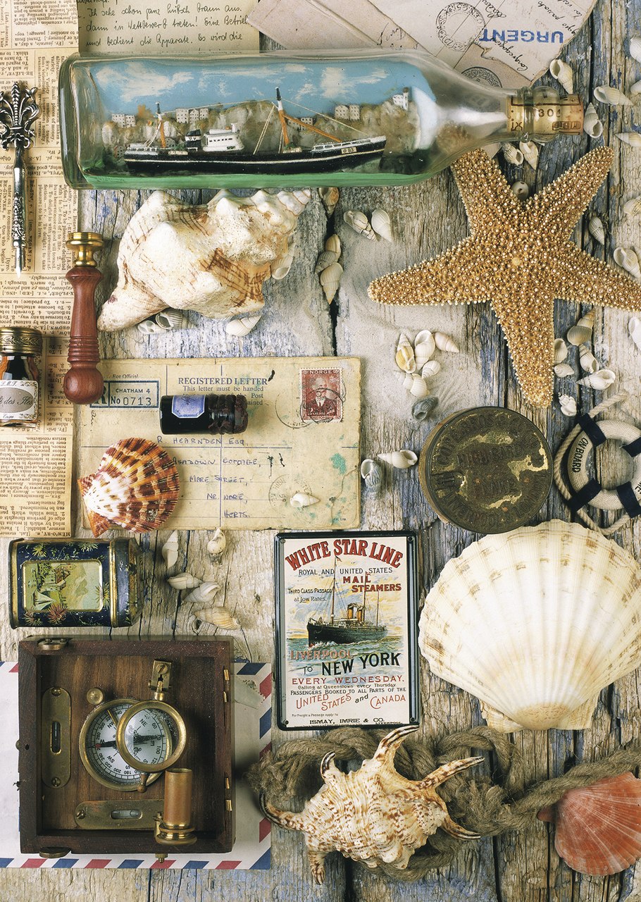 Maritime Souvenirs - 1000pc Jigsaw Puzzle by Ravensburger