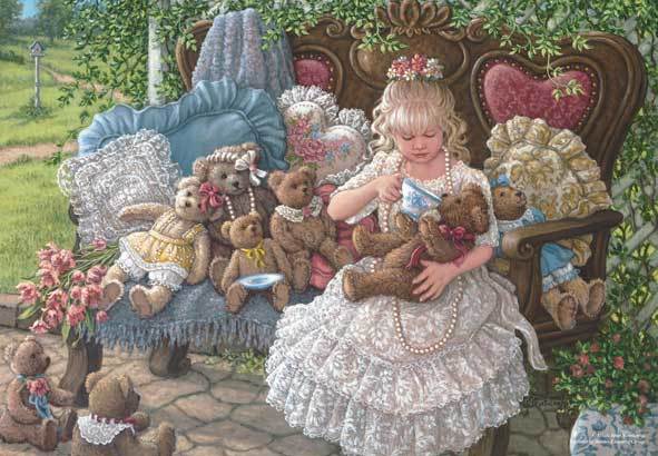Holly's Bears - 260pc Jigsaw Puzzle by Anatolian