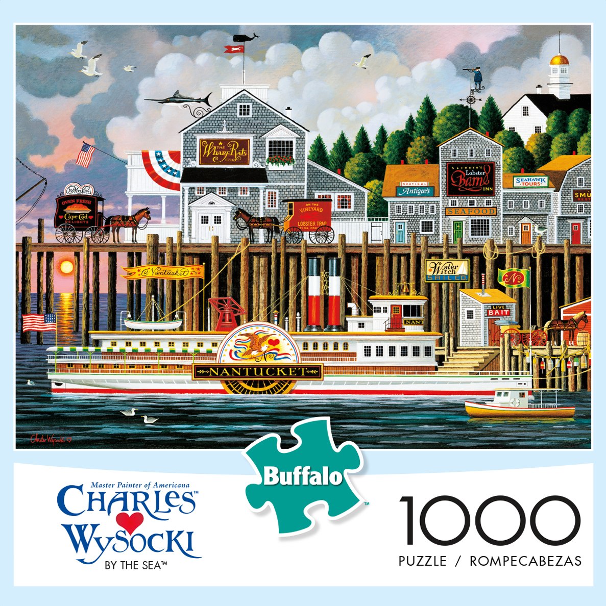 Wysocki: By The Sea - 1000pc Jigsaw Puzzle by Buffalo Games - image 1