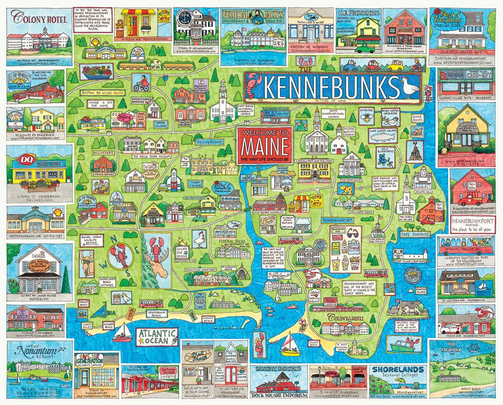 Kennebunk - 1000pc Jigsaw Puzzle By White Mountain