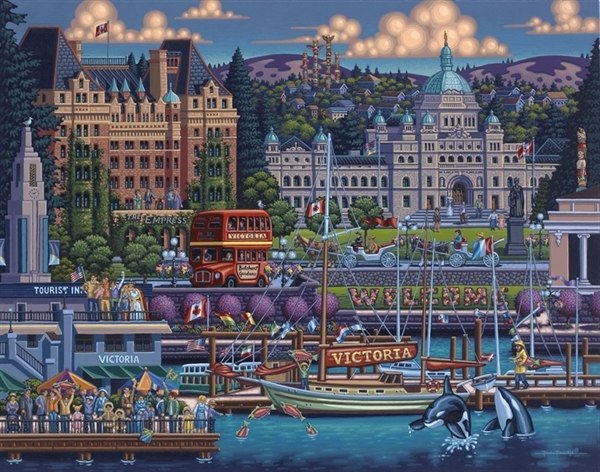 Victoria - 500pc Jigsaw Puzzle by Dowdle