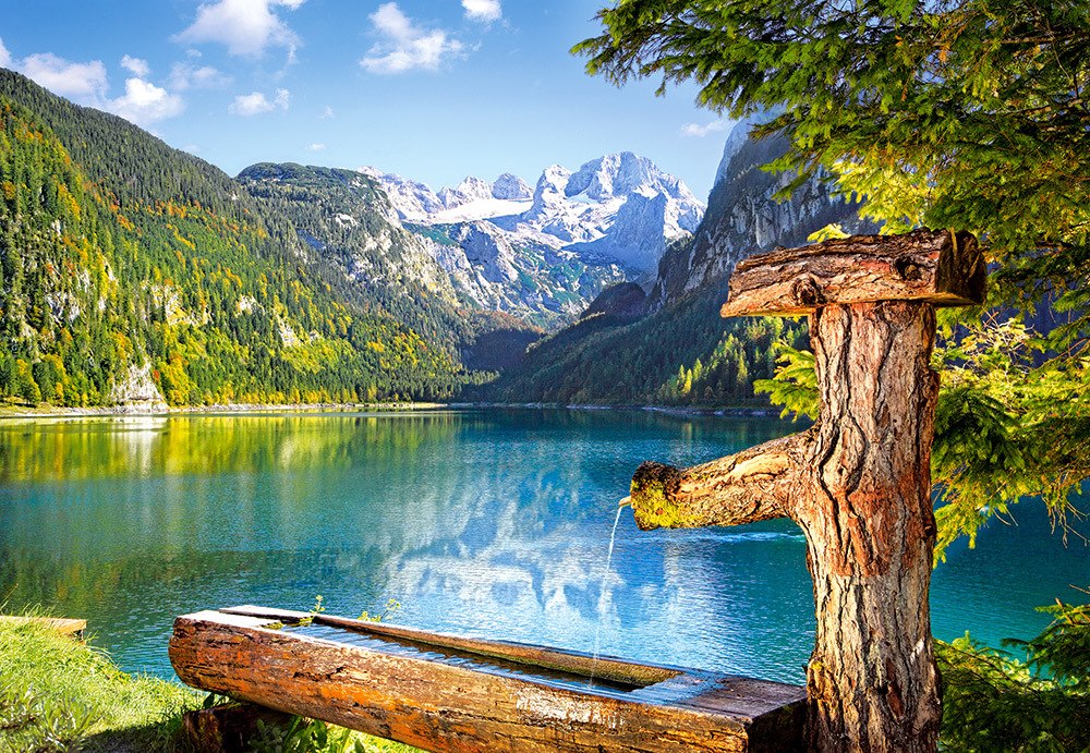 Gosausee, Austria - 1500pc Jigsaw Puzzle By Castorland