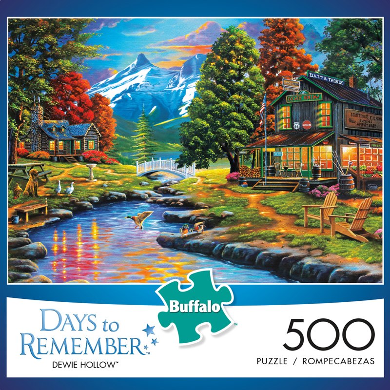 Dewie Hollow - 500pc Jigsaw Puzzle by Buffalo Games - image 1