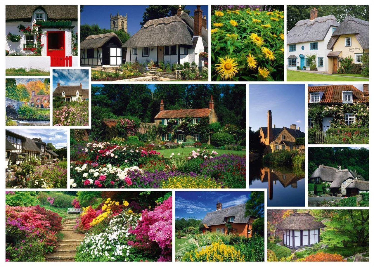 Take a Trip to England - 1000pc Jigsaw Puzzle by Schmidt  			  					NEW