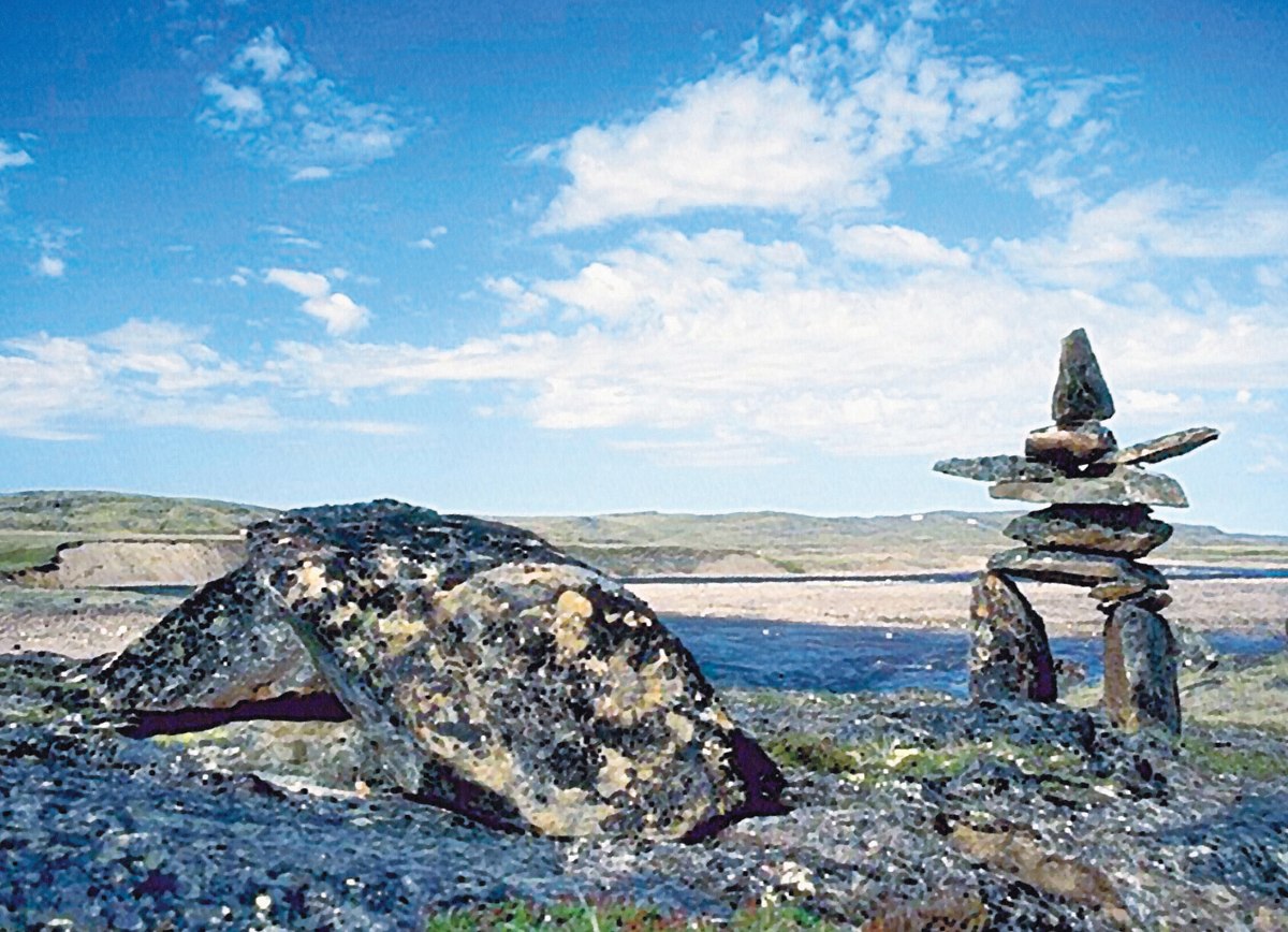 Inukshuk (Canada) - 1000pc Jigsaw Puzzle by Eurographics